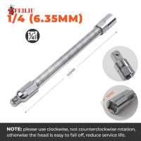 FEILIU Flexible Socket Wrench Extension Bar Heavy Duty Chrome Vanadium Steel Screwdriver Long Shaft For Ratchet Wrench