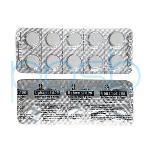 Uphamol 500 10's (Paractamol / Acetaminophen 500mg) | Lazada
