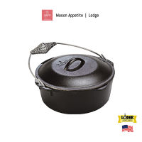 L8DO3 Lodge 5 Quart Cast Iron Dutch Oven หม้อเหล็กหล่อลอดจ์ 4.73 ลิตร