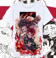 ใหม่ Demon Slayer ฤดูร้อน T เสื้อ Kimetsu ไม่มี Yaiba Kamado Tanjirou คอสเพลย์เสื้อยืด Kamado Nezuko การ์ตูน Tee Cal เครื่องแต่งกายS-5XL