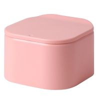 Small Table Trash Can, Mini Table Countertop Garbage Bin with for Study Desk Dressing Table Office Kitchen Bathroom