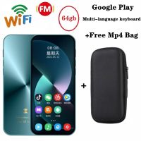 เครื่องเล่น Mp4บลูทูธ Wi-Fi หน้าจอสัมผัสไฮไฟเครื่องบันทึกเพลงโลหะขนาด64Gb ลำโพงการ์ด TF เครื่องเล่นวิดีโอ Mp3และส่งแอปฟรีกระเป๋า MP4