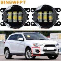 เลนส์ตกแต่งด้านหน้ารถ H11ไฟตัดหมอก12V โคมไฟ LED สำหรับ Mitsubishi RVR ASX Outler Sport 2013-2015