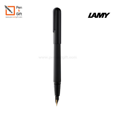 LAMY Imporium Fountain Pen BlkBlk Nib F Gold - ปากกาหมึกซึม ลามี่ อิมพอล์เรียม สีดำ หัวสีทองสองสี F 0.5 มม. [Penandgift]