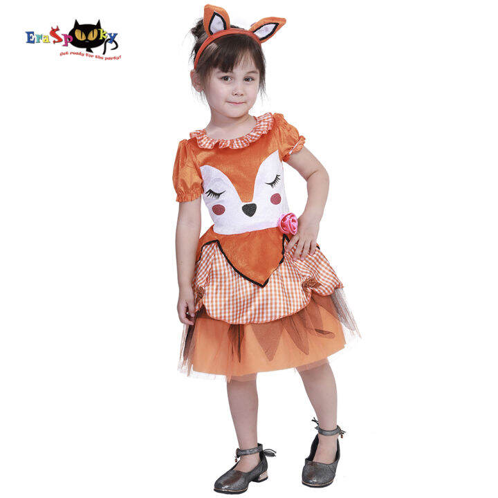 Girls Cute Fox Dress Baby Animals Halloween Cosplay Costumes | Lazada Girls Cute Fox Dress Baby Animals Halloween Cosplay Costumes | Lazada