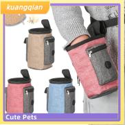 KUANGQIAN For Dog Walks For Belt Pocket Portable Large Capacity Training