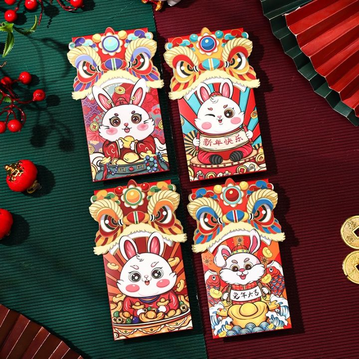 cartoon-childrens-gift-money-packing-bag-red-envelope-spring-festival-hongbao-2023-chinese-rabbit-year-festival-supplies