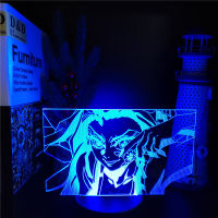 Demon Slayer 3D Night Light Daki Led Visual Lighting Kimetsu no Yaiba Anime Lamp Xmas Gift Bedroom Decorator Lampara Illuminator