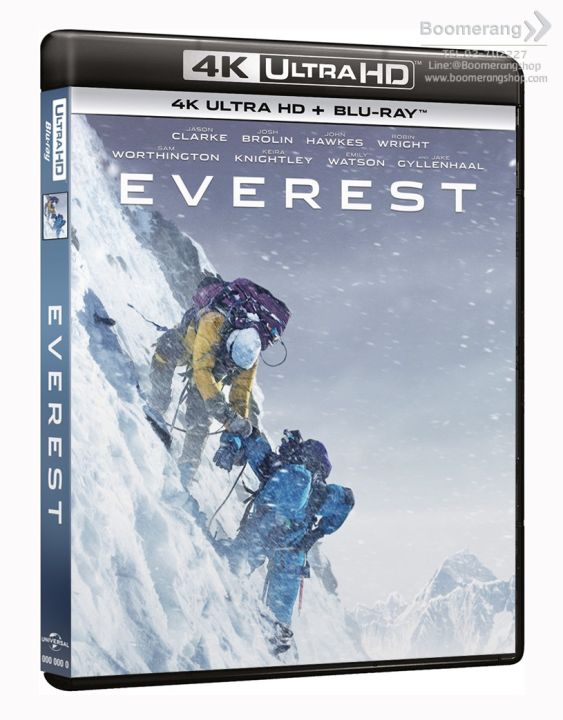 Everest /เอเวอเรสต์ ไต่ฟ้าท้านรก (4K+Blu-ray) (4K/BD มีเสียงไทย มีซับไทย)