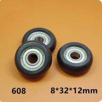 ☂ BT0832 608ZZ 608Z 608 Nylon wheel hanging / ball bearing with pulley wheel for doors and windows 8x32x12MM wholesale retail