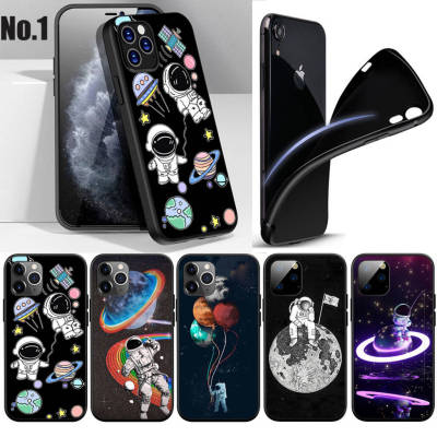 34GV Space Astronaut Moon Stars อ่อนนุ่ม High Quality ซิลิโคน TPU Phone เคสโทรศัพท์ ปก หรับ iPhone 7 8 11 12 13 14 Pro XS Max SE X XR Plus SE