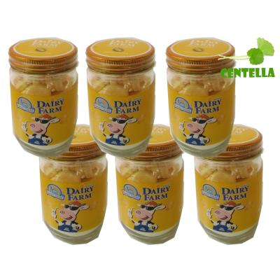 แดรี่ฟาร์ม นมปรุงแต่งชนิดเม็ด รสทุเรียน นมผง 65% 55 กรัม 6 ขวด Dairy Farm  Durian -Flavored Milk Tablet Whole milk powder 65% 55 gram 6 bottles