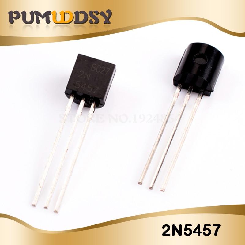 10 Pcs 2N5457 2N5457G TO-92 JFET N-Channel Transistor 