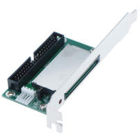 40-Pin CF Compact Flash Card to 3.5 IDE Converter PCI Bracket Back Panel