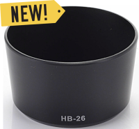 ฮู้ดกล้องถ่ายรูป HB-26 Camera Mount Lens Hood for Nikon ฮู้ดกันกระแทก ฮู้ดลดแสง ฮู้ด นิคอน J1599