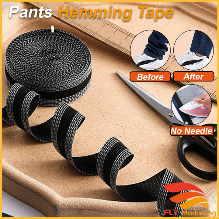 Pants Edge Shorten Pant Iron-on Adhesive Hemming Tape Fabric