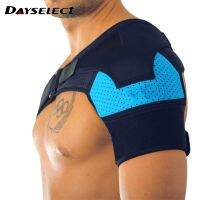 Adjustable Shoulder Brace with Pressure Pad Neoprene Shoulder Support Shoulder Pain Ice Pack Shoulder Compression Sleeves Unisex