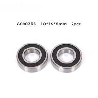 【CW】 2pcs/lot 6000-2RS Deep Groove Rolling Bearings Motor Grade 6000-RS 6000RS 10x26x8mm 10x26x8