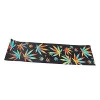 Online-Home สเก็ตบอร์ดดาดฟ้าที่จับกระดาษทราย Tape Griptape แผ่น84X23Cm Maple Leaf