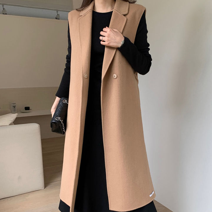 gagarich-jacket-2021-winter-korean-retro-temperament-all-match-suit-collar-one-button-loose-casual-long-split-woolen-vest-coat