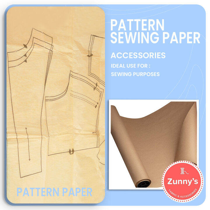 Pattern Sewing Paper Brown (36x48 inches) Lazada PH