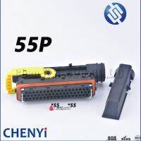 55 Pin/Way โมดูล Pld A0045450426 C ขั้วต่อกันน้ำรถยนต์รถบรรทุกเสียบ Ecu กับขั้ว Dj7552-3.5-21 1718248-1