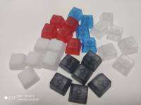 คีย์แคป keycap ปุ่มคีย์บอร์ด แบบขุ่นแสงผ่านได้ สำหรับ machanical keyboard ปุ่มเปล่า (พร้อมส่งจากไทย)