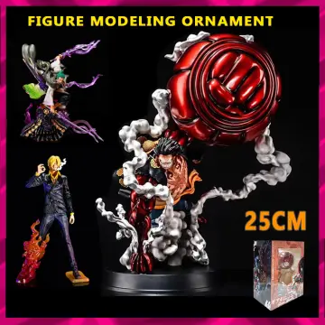 One Piece GK Monkey D Luffy Gear 4 OverSize 50cm Pvc Anime Action Figure  Model