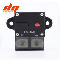 Pure copper 300A 12V Car Truck Audio Amplifier Circuit Breaker Fuse Holder AGU Style Stereo Amplifier Refit 4GA to 4GA Cable