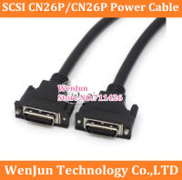 SCSI CN26ชายกับชายสายไฟ SCSI CN26P เพื่อ CN26P สายเคเบิลข้อมูลด้วยสกรูประเภท CN 26pin ขั้วฝ่าวงล้อมคณะกรรมการ