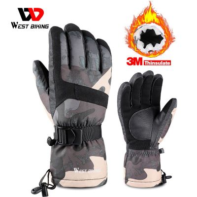 Neuim  Ski Snowboard Gloves 3M Thinsulate Winter Warm Motorcycle Cycling Gloves Waterproof Touchscreen Snowmobile Mittens