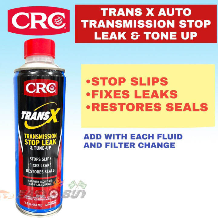 CRC TRANS X K&W TransX Automatic Auto Transmission Treatment Stop Leak