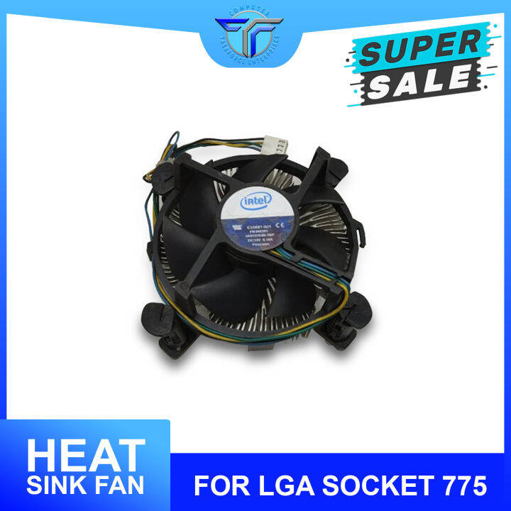 INTEL LGA SOCKET 775 HEATSINK FAN | COMPUTER TASKFORCE ENTERPRISES/USED ...