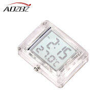 AOZBZ Universal Motorcycle Clock Watch Waterproof Luminous Moto ATV Electric Car Bicycle Watch for Yamaha Honda with Temperature