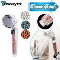 Bathroom Water Therapy Shower Negative Lon SPA Shower Head with screWater Saving Rainfall Shower Filter Head High Pressure Spray Showerheads