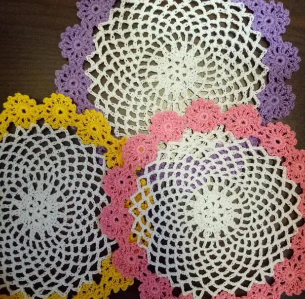 cc-new-cotton-placemat-cup-coaster-mug-dining-table-round-crochet-doilies-drink-glass