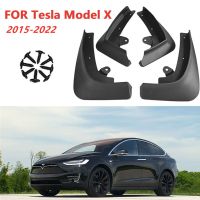 ♤บังโคลนสำหรับ Tesla X 2015 2016 2017 2019 2020 2021 2022อุปกรณ์เสริมบังโคลนบังโคลน