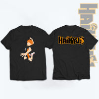 เสื้อยืดคอตตอนฤดูร้อน Fashion brand T-shirt Haikyuu!! shirt anime shirt Street Lifestyle Tshirt Cartoon printed shirt Color Printed shirt for men and women เสื้อยืดลำลองฤดูร้อน S-5XL