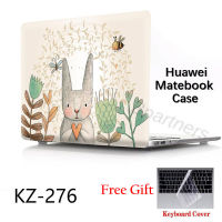 3D พิมพ์สัตว์น่ารักแล็ปท็อปสำหรับ Huawei MateBook D14/D15/13/14 /Matebook X Pro/x 2020 /Magicbook 14/15 /Pro 16.1 /Matebook 13S/14S ป้องกันเต็มรูปแบบเคสแบบแข็ง