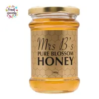 [สินค้าพร้อมจัดส่ง]⭐⭐Mrs B’s Pure Blossom Honey 340g มิซิส บี น้ำผึ้งดอกอัญชัน 340g[สินค้าใหม่]จัดส่งฟรีมีบริการเก็บเงินปลายทาง⭐⭐