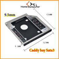 Caddy Bay Sata3 Cho SSD Và HDD 2,5 - Vỏ Nhựa Size 9.5mm Khay Ổ Cứng Thay Thế Ổ DVD thumbnail