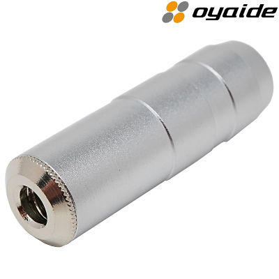 OYAIDE J-3.5 SR 3.5mm Female stereo mini jack / silver + rhodium plating ของแท้ศูนย์ / ร้าน All Cable