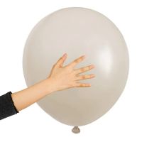 18inch Sand White Balloons 10/20/30pcs Large White Sand Helium Air Globos for Baby Shower Birthday Wedding Party Decor Supplies