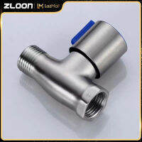 ZLOON วาล์วตรง4จุดสวิตช์วาล์วน้ำ304สแตนเลส1/2 "วาล์วฉากวาล์วหยุดท่อน้ำวาล์วก๊อกน้ำลวดด้านในลวดด้านนอก [ประกันคุณภาพฟรีรับประกัน1ปี]