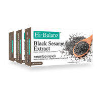 [ผลิตภัณฑ์ดูแลเส้นผมและกระดูก] Hi-Balanz Black Sesame Extract สารสกัดจากงาดำ 3 กล่อง รวม 90 แคปซูล