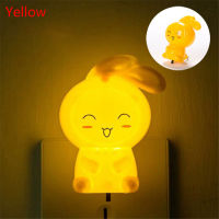 ambo  Cute LED cartoon rabbit night light switch wall lamp bedside lamp for children