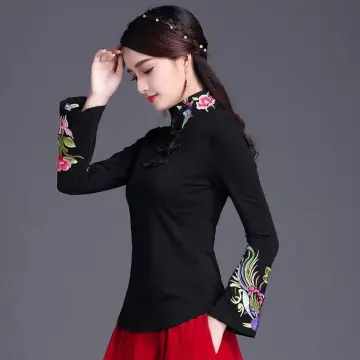 Chinese deals qipao shirt