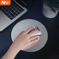 Metal Aluminum Mouse pad Mat Hard Smooth Magic Thin Mousead Double Side Waterproof Fast and Accurate Control for Office Home NewAdhesives Tape