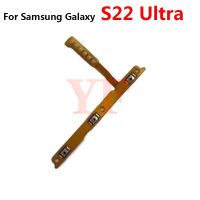 สําหรับ Samsung Galaxy S22 Ultra Power Volume ON OFF ปุ่ม Flex Cable VolumePower Side Key Flex Cable