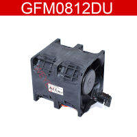 ต้นฉบับสำหรับเดลต้า GFM0812DU 80x80x85มิลลิเมตร8เซนติเมตร DC12V 14A ที่มีประสิทธิภาพซูเปอร์พัดลมระบายความร้อน